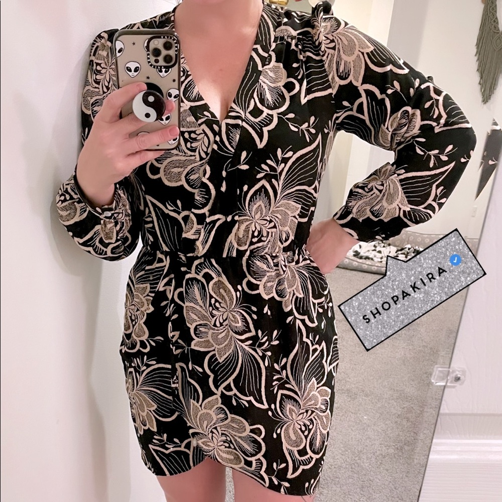LBD Akita wrap dress